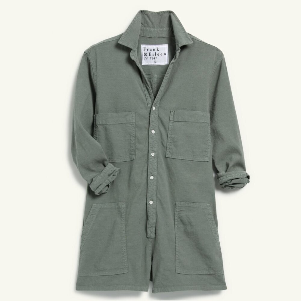 Frank & Eileen Ireland Long-Sleeve Playsuit